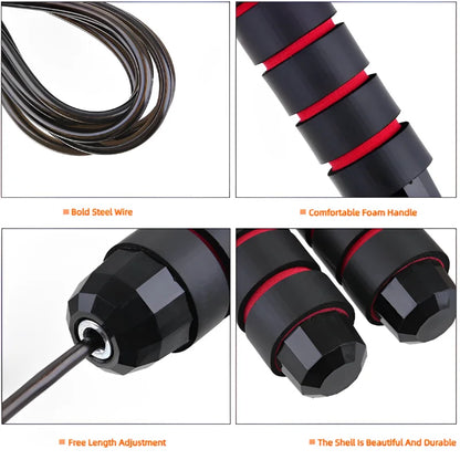 Adjustable Steel Wire Jump Rope
